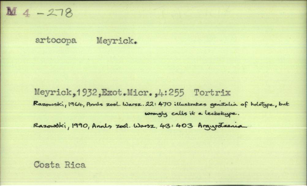 front of card